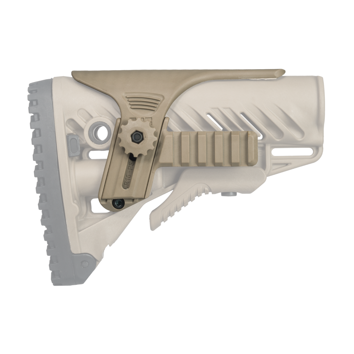 Appui-joue FAB Defense GPCP avec rails Picatinny pour crosse tactique GLR-16