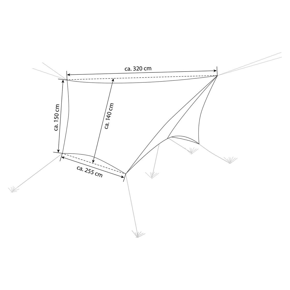 Bâche Amazonas Wing Tarp