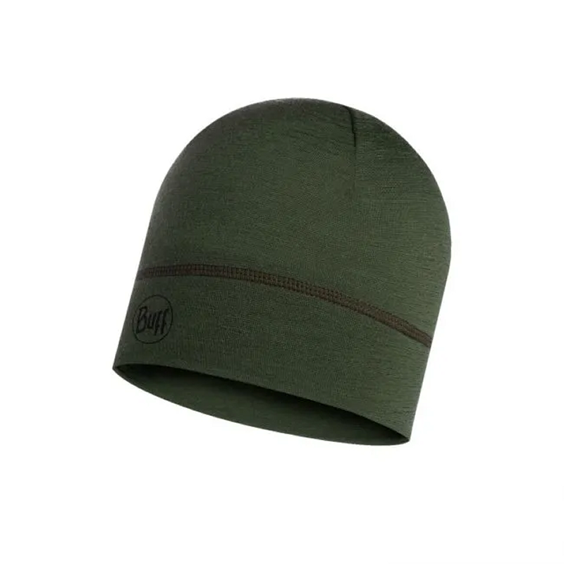 Bonnet Buff Merino Wool 1 Layer Hat