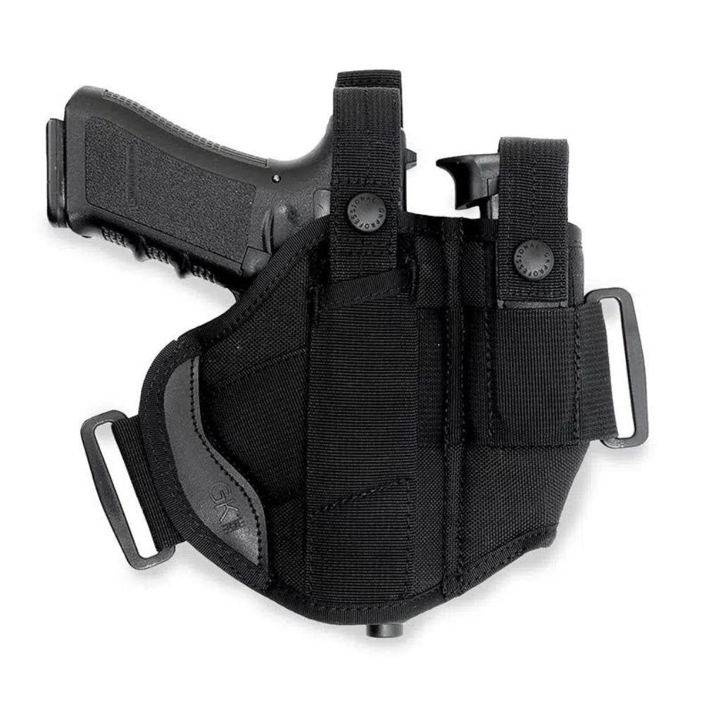 Holster ambidextre avec porte-chargeur GK Pro