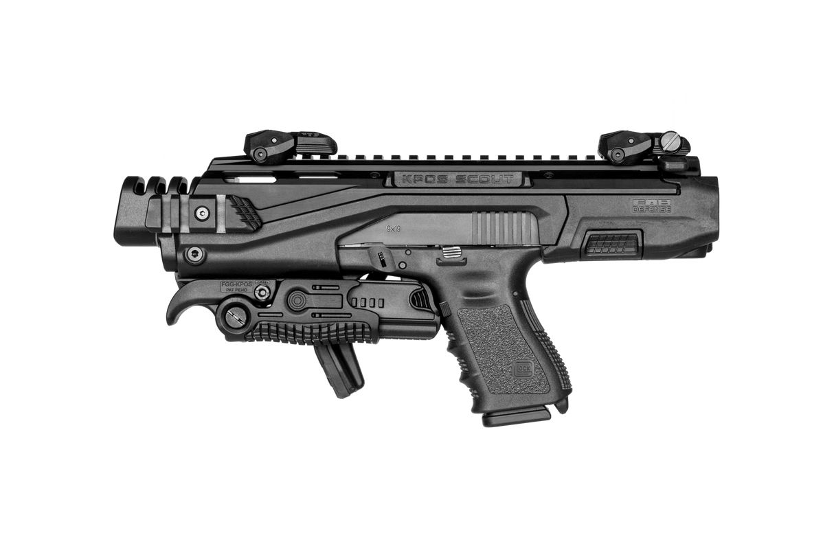 Kit de conversion KPOS Scout Advanced FAB Defense pour Glock et Sig