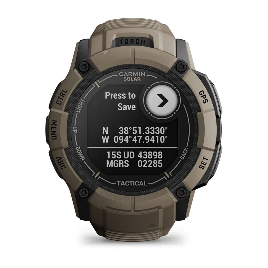 Montre Garmin Instinct 2X Solar Tactical