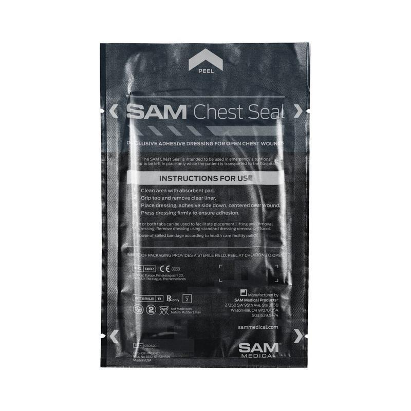 Pansement SAM Medical Chest Seal sans Valve