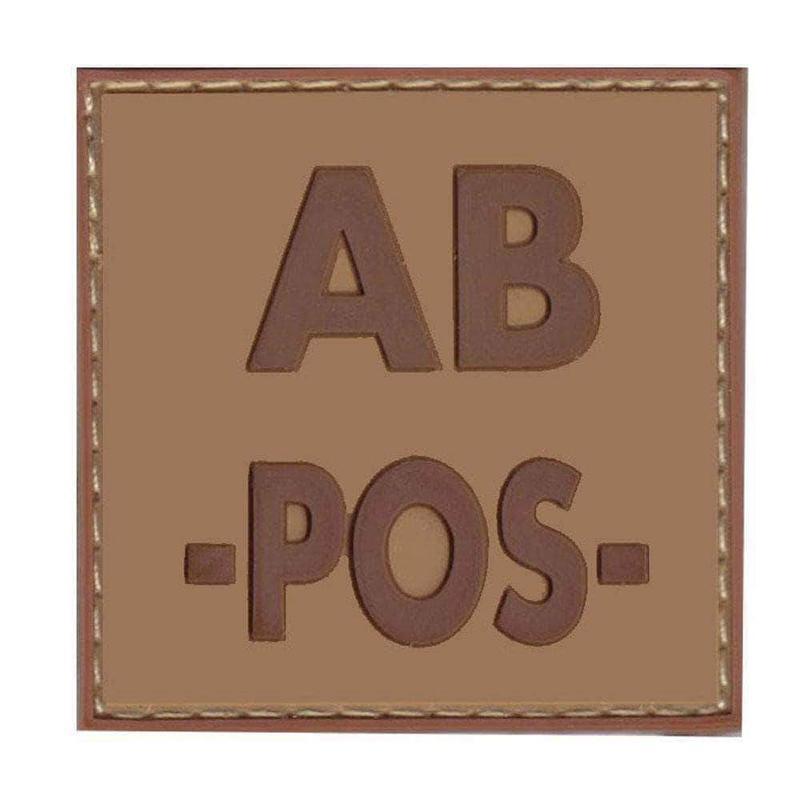 Patch Identifiant Groupe Sanguin Low Visibility PVC CT