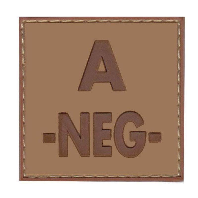 Patch Identifiant Groupe Sanguin Low Visibility PVC CT