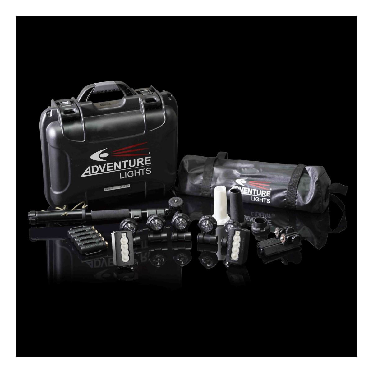 Système de Marquage Adventure Lights 5 Light Helicopter Landing Zone Kit