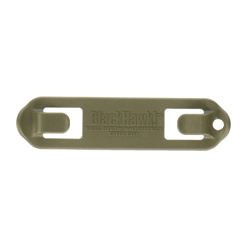 Attache MOLLE Blackhawk Speed Clip 3" (lot de 6)