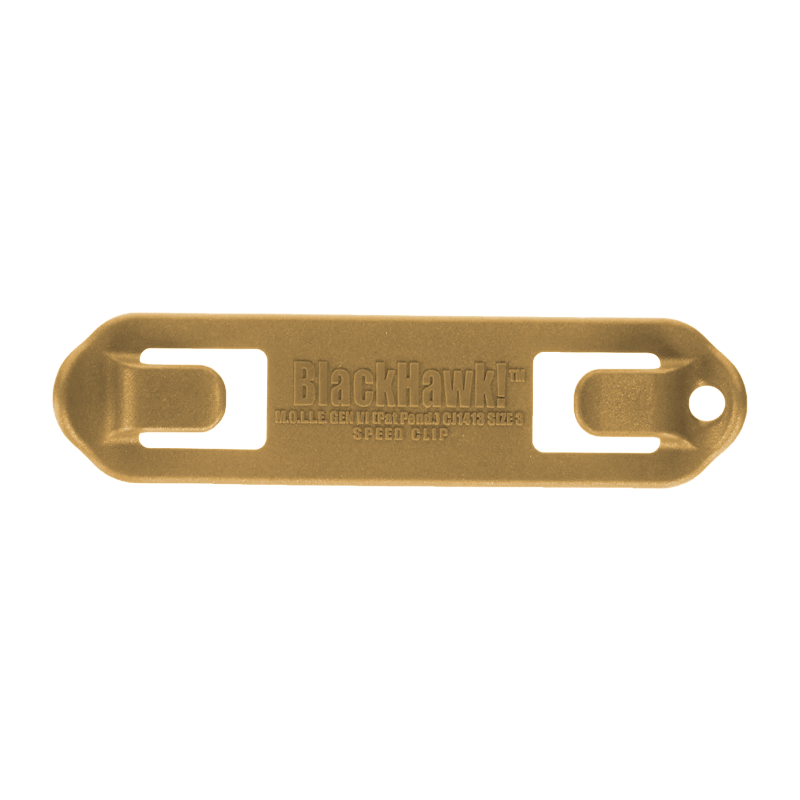 Attache MOLLE Blackhawk Speed Clip 3" (lot de 6)