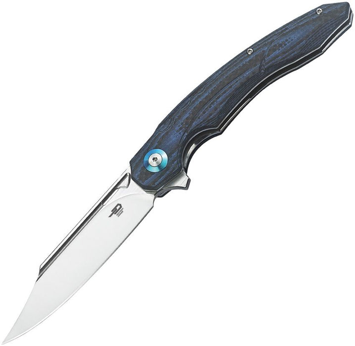 Couteau pliant FANGA LINERLOCK BLUE G10