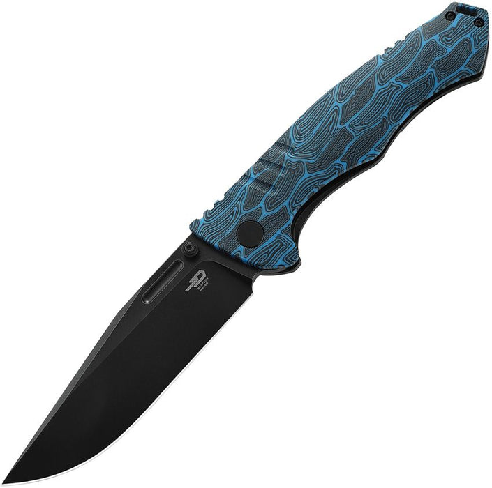 Couteau pliant KEEN II FRAMELOCK BLACK/BLUE