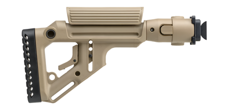Crosse pliante FAB Defense M4-AKMIL P avec tube télescopique pour AK-47