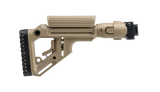 Crosse pliante FAB Defense M4-AKS P avec tube télescopique pour AKS-74U