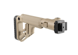Crosse pliante FAB Defense M4-AKS P avec tube télescopique pour AKS-74U