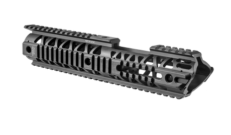 Garde-main aluminium Quad-Rail Picatinny FAB Defense NFR-EX pour AR15/M4/HK416 canon 14" ou plus