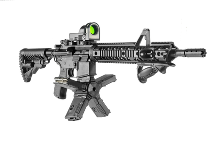 Garde-main aluminium Quad-Rail Picatinny FAB Defense NFR-EX pour AR15/M4/HK416 canon 14" ou plus