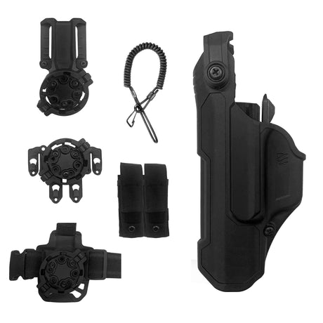 Kit Holster T-Series AF + Dragonne + Porte-chargeurs - 4330FREDBKL