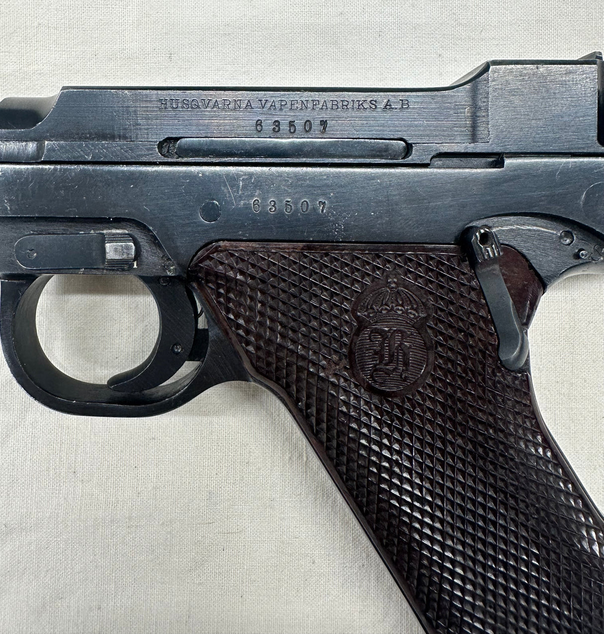 Pistolet Suédois Lahti Husqvarna M40 ALCX