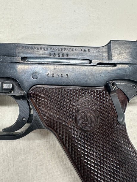 Pistolet Suédois Lahti Husqvarna M40 ALCX