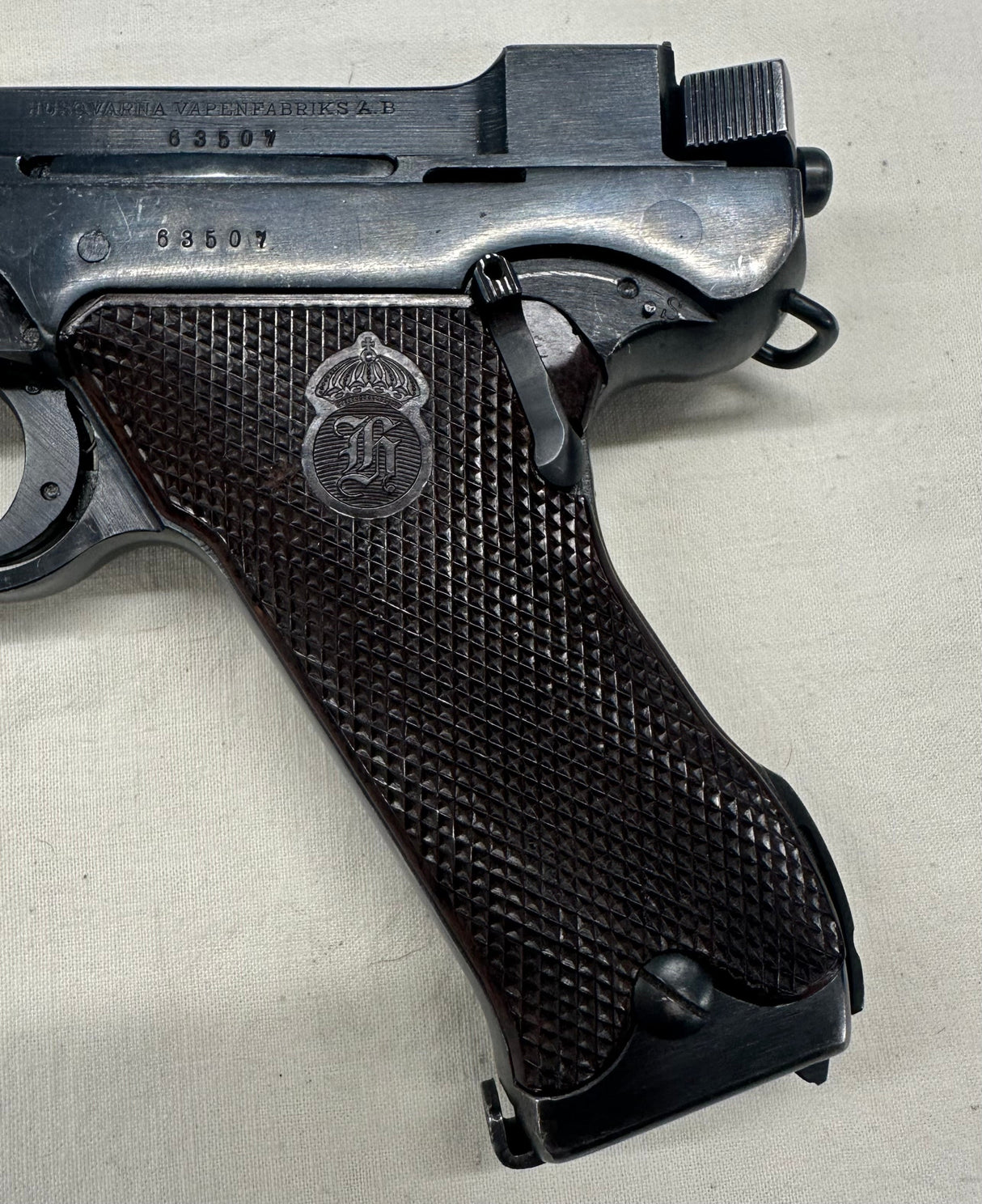 Pistolet Suédois Lahti Husqvarna M40 ALCX