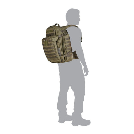 Sac à dos RUSH 72 2.0 | 55 L 5.11 Tactical - Vert olive - Welkit.com