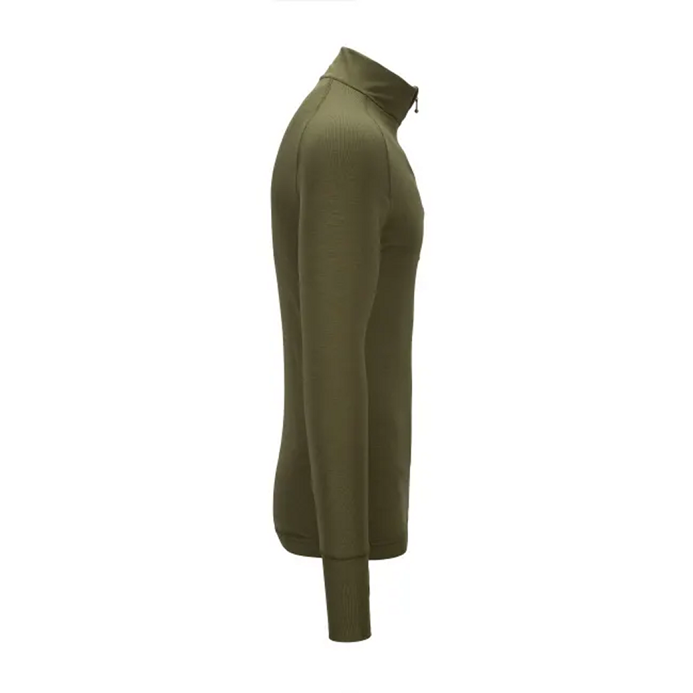 TACTICAL ARCTIC ZIP 3/4 NECK - Brynje - Vert Olive XS - 7024879041226 - 2