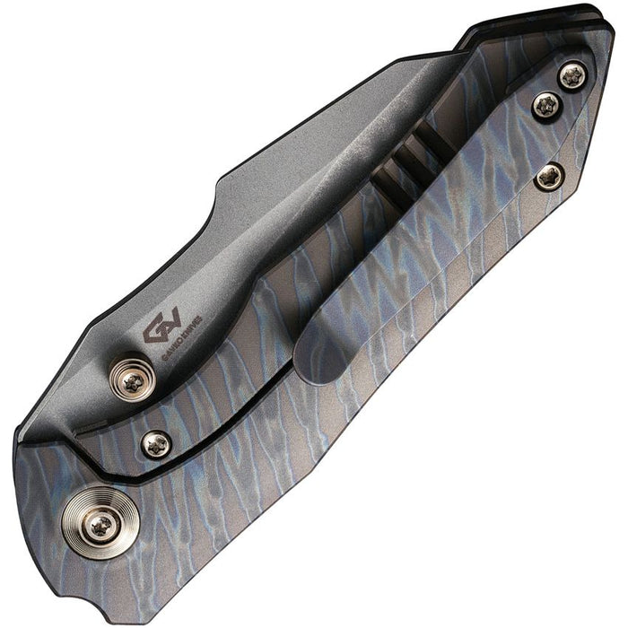 Couteau pliant HIGH-FIN FRAMELOCK TIGER