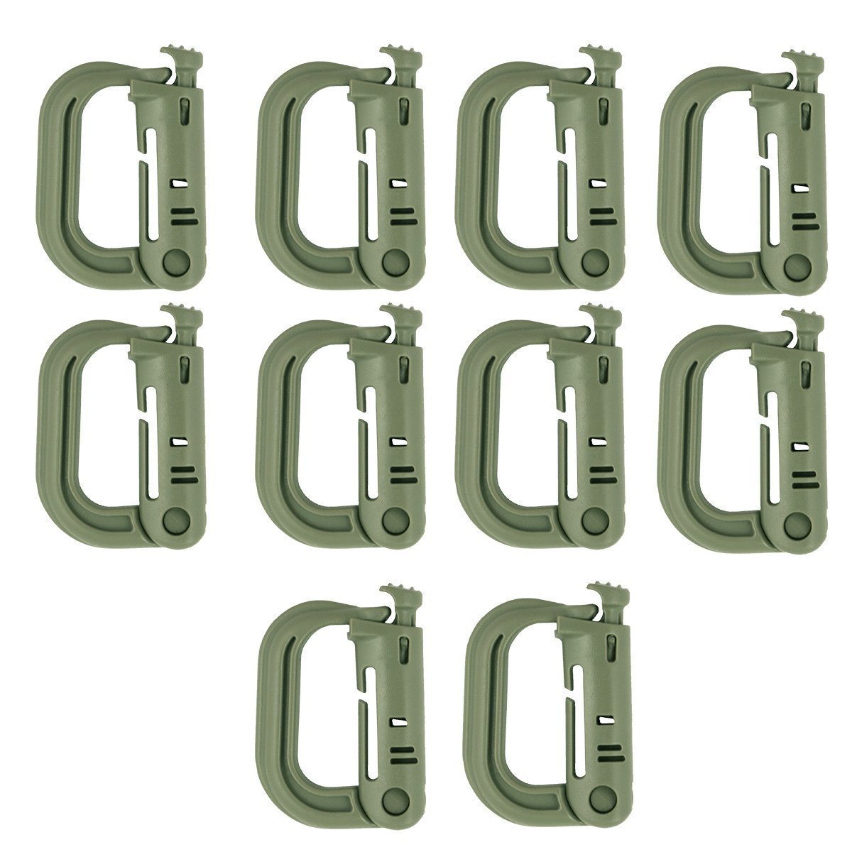 Accessoire MOLLE D - LOCK Bulldog Tactical - Vert olive - Welkit.com