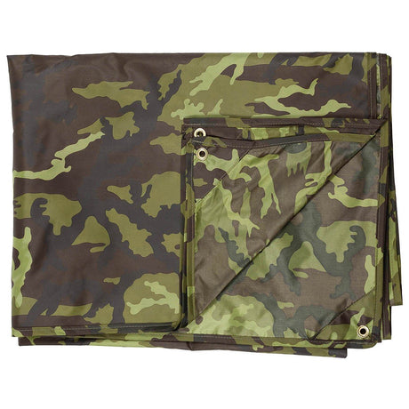 Bâche multifonction 5 x 6 m MFH - M95 CZ camo - Welkit.com