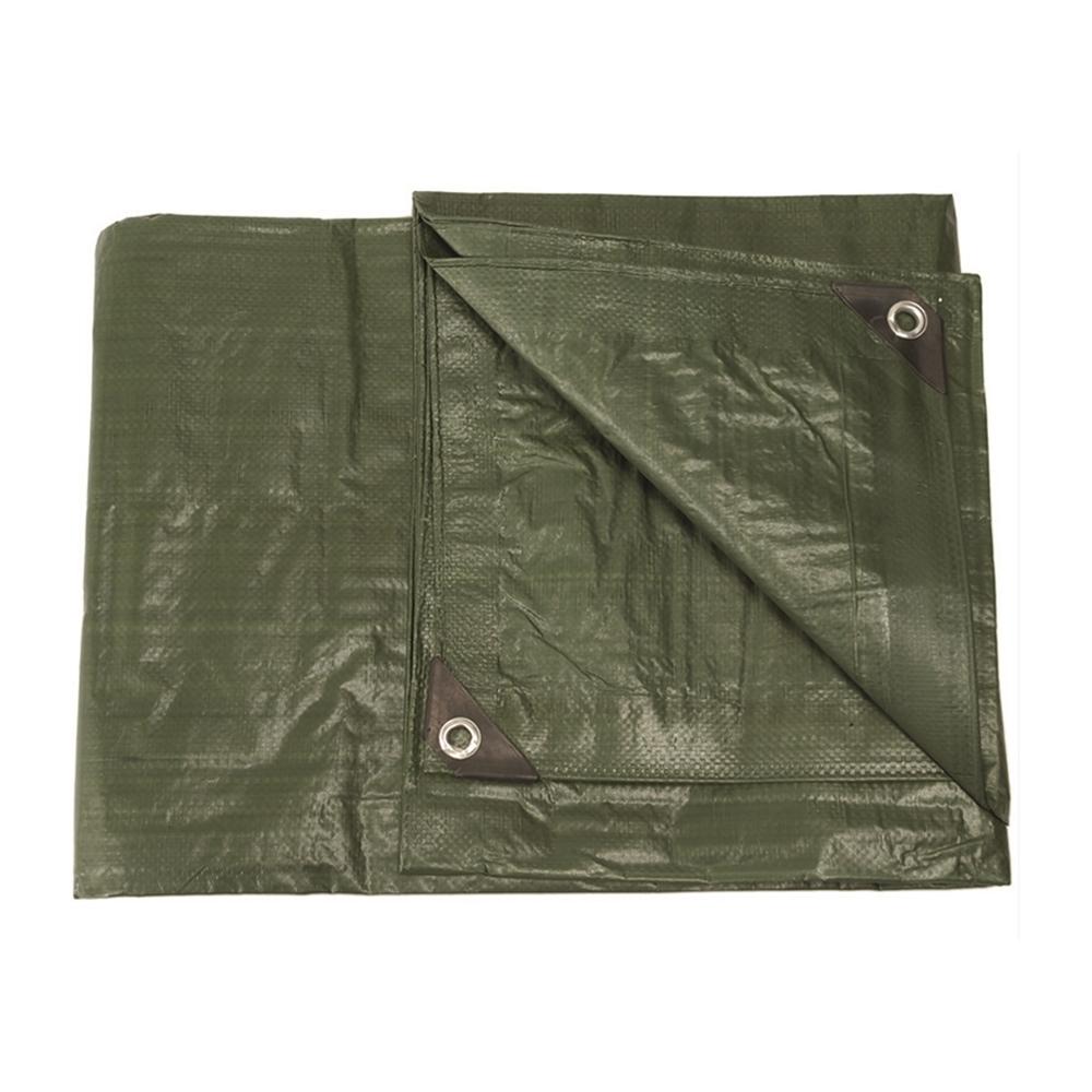 Bâche UTILITAIRE 4.8 X 6 M Mil - Tec - Vert - Welkit.com