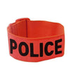 Brassard d'identification POLICE Patrol Equipement - Orange - Welkit.com