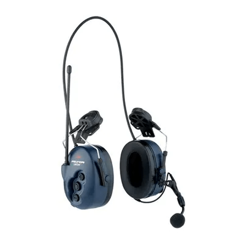 Casque anti - bruit PELTOR™ LITECOM PMR 446 MHZ 32 dB monté sur casque 3M - Autre - Welkit.com