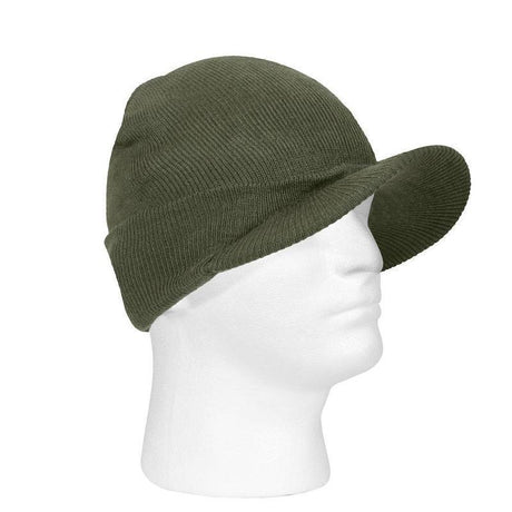 Casquette JEEP CAP WOOL US ARMY Rothco - Vert olive - Welkit.com