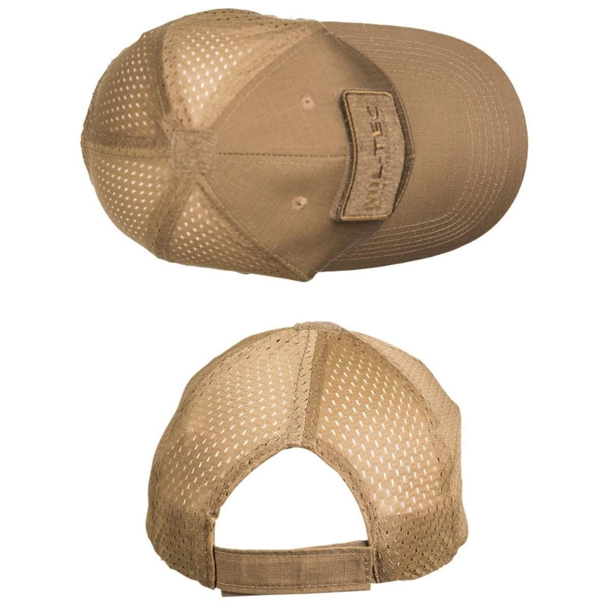 Casquette MESH TACTICAL Mil - Tec - Coyote - Welkit.com