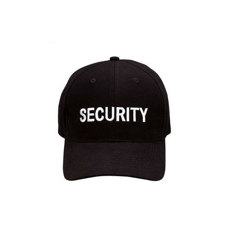 Casquette SECURITY LOW PROFILE Rothco - Noir - Welkit.com