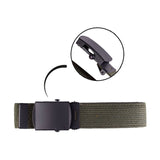 Ceinture US TOILE Rothco - Vert olive - Welkit.com