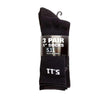 Chaussettes 3 PACK 6" 5.11 Tactical - Noir - Welkit.com