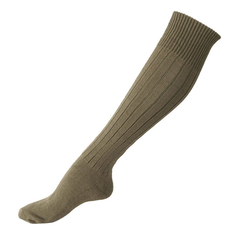 Chaussettes HIVER EN LAINE Mil - Tec - Vert Olive - Welkit.com