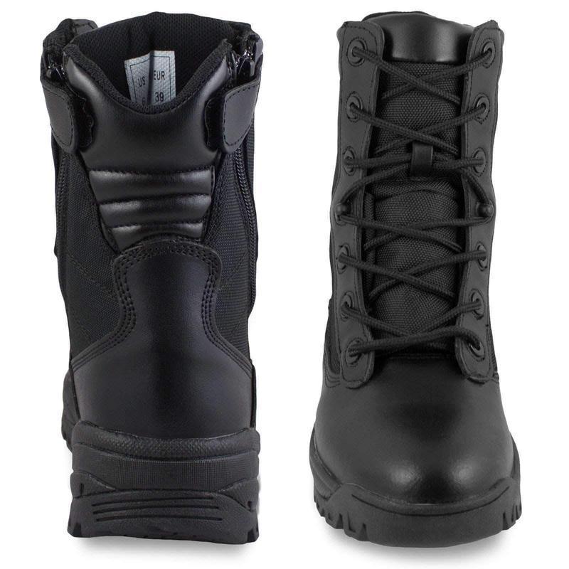 Chaussures avec double zip Mil - Tec - Noir - Welkit.com