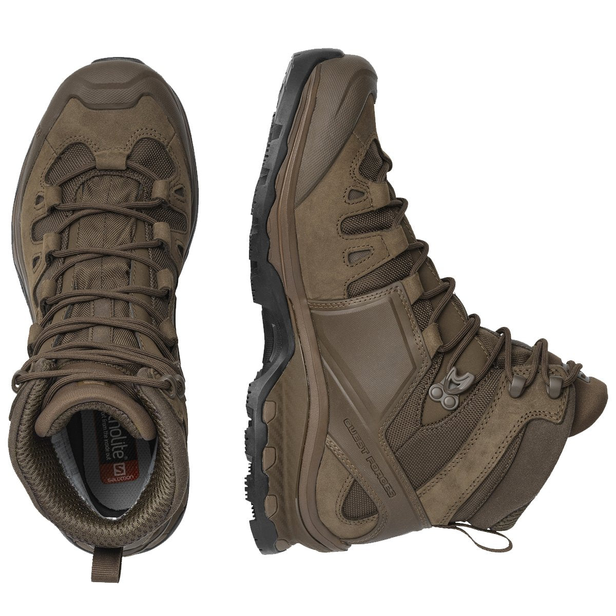 Chaussures QUEST 4D GTX FORCES 2 EN Salomon - Marron - Welkit.com