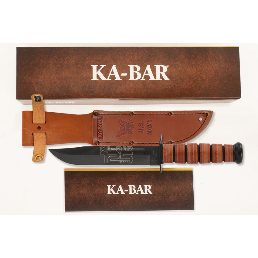 Couteau 125TH ANNV NAVY FIXED BLADE Ka - Bar - Autre - Welkit.com