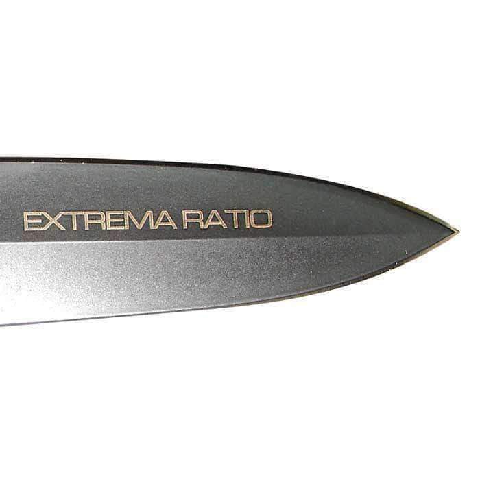 Couteau à lame fixe PUGIO Extrema Ratio - Noir - Welkit.com