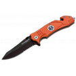 Couteau de poche EMS RESCUE Magnum by Böker - Orange - Welkit.com