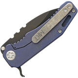 Couteau pliant 187 FRAMELOCK BLUE Medford - Autre - Welkit.com