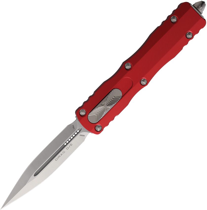 Couteau pliant AUTO DIRAC D/E OTF SATIN RED Microtech - Autre - Welkit.com