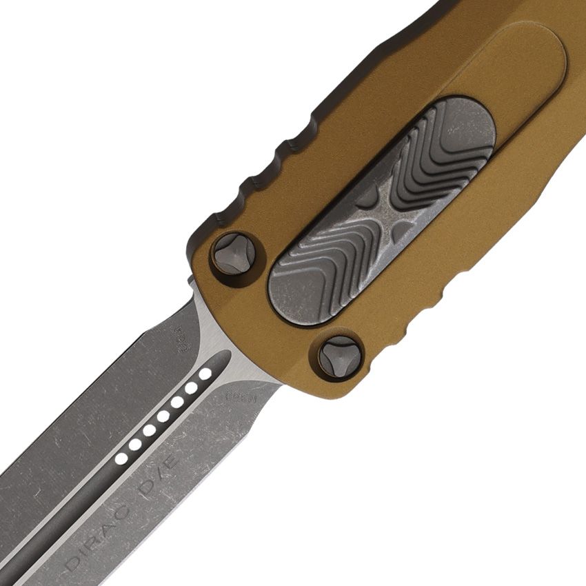 Couteau pliant AUTO DIRAC D/E OTF TAN AP Microtech - Autre - Welkit.com