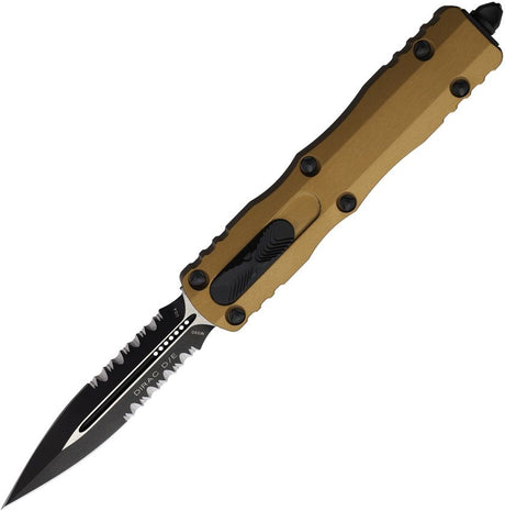 Couteau pliant AUTO DIRAC D/E OTF TAN PS Microtech - Autre - Welkit.com