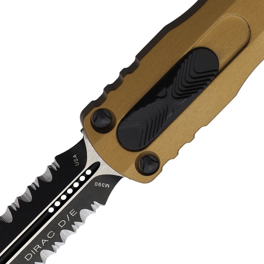 Couteau pliant AUTO DIRAC D/E OTF TAN PS Microtech - Autre - Welkit.com