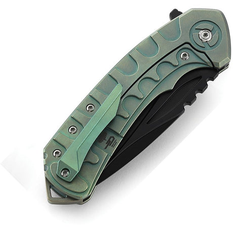 Couteau pliant BUWAYA FRAMELOCK RETRO GREEN Bestech Knives - Autre - Welkit.com