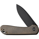 Couteau pliant ELEMENTUM FRAMELOCK BRONZE We Knife Co Ltd - Autre - Welkit.com