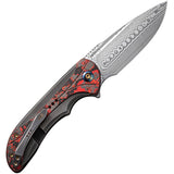 Couteau pliant EQUIVIK FRAMELOCK LAVA FLOW We Knife Co Ltd - Autre - Welkit.com